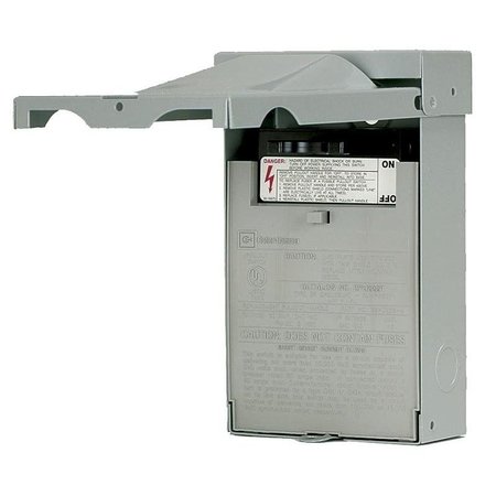 EATON CUTLER-HAMMER DP Disconnect Switch, 30 A, 120240 V, Gray DPF221RP